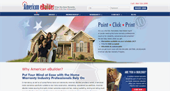 Desktop Screenshot of americanebuilder.com