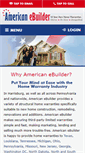 Mobile Screenshot of americanebuilder.com